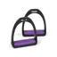 Compositi Premium Stirrup Irons Childs in Purple