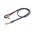 Digby and Fox Padded Leather Dog Lead in Navy