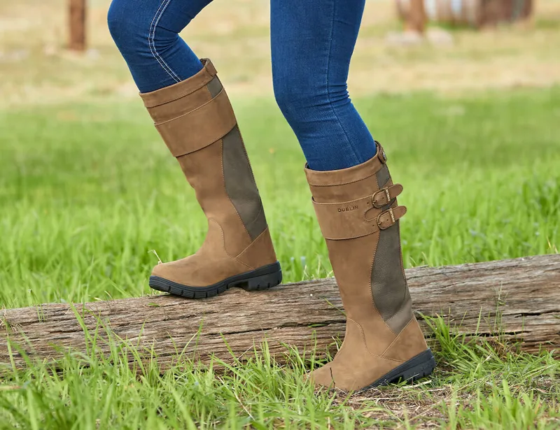 Dublin Pollard Boots in Dark Brown-3