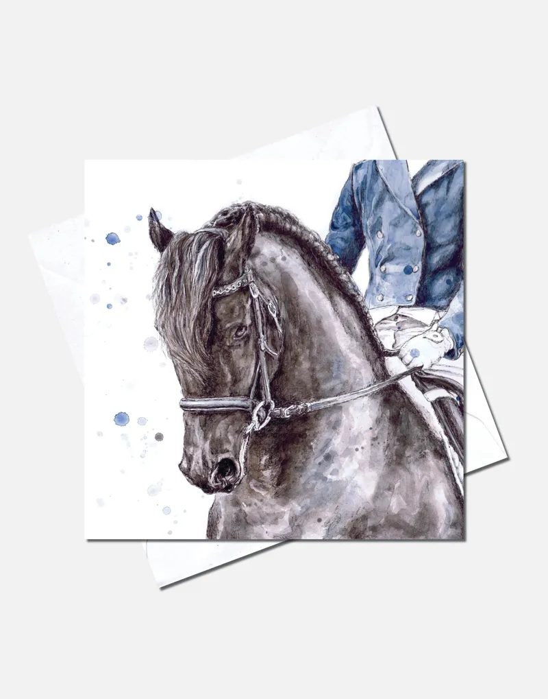 Eleanor Tomlinson Art In The Saddle Greeting Card