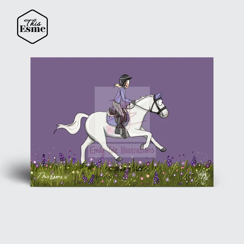 Emily Cole Casper This Esme Greeting Card A5