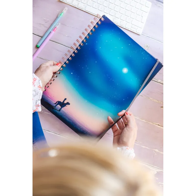 Emily Cole Starry Sky A4 Hardback Notebook in Assorted-1