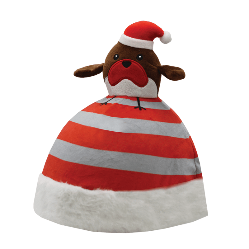 Equetech Christmas Robin Hat Silk