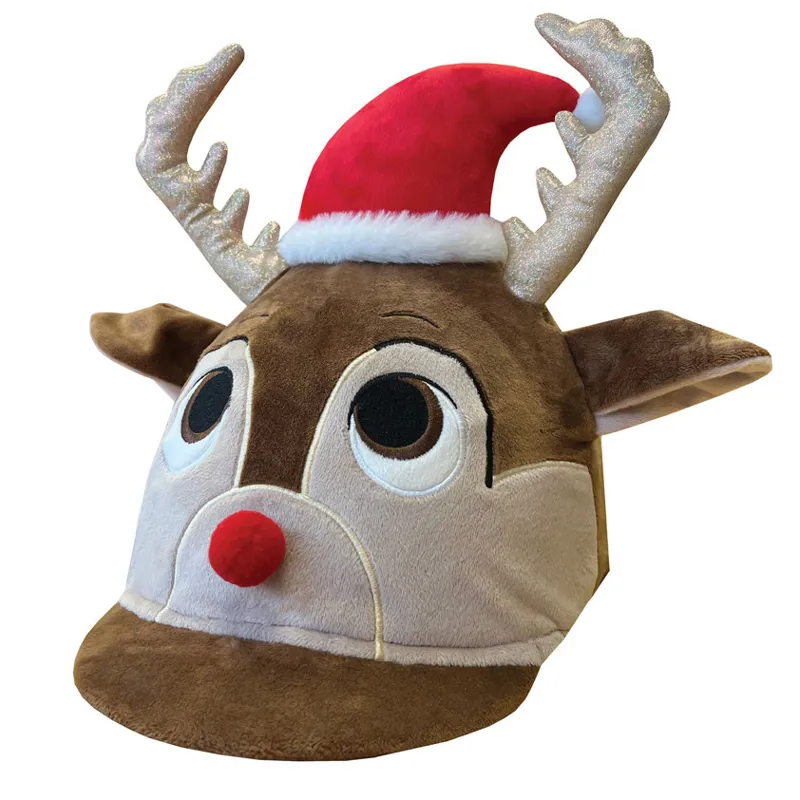 Equetech Dazzle Christmas Reindeer Hat Silk