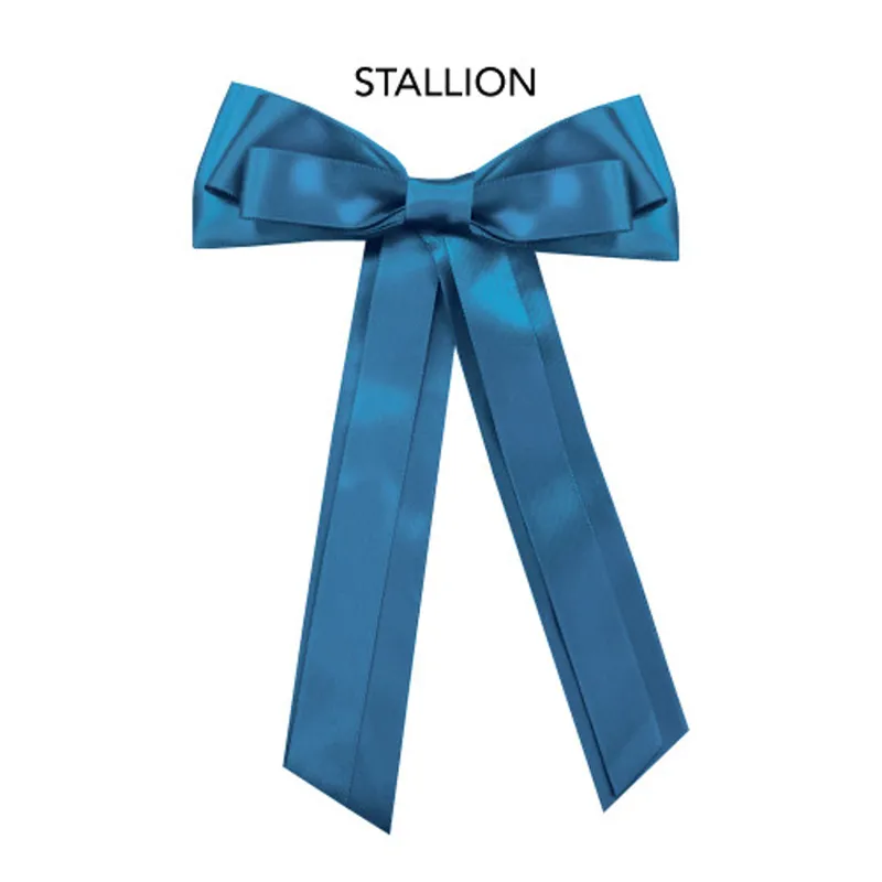 Equetech Horse Competition Warning Tail Ribbon in Blue