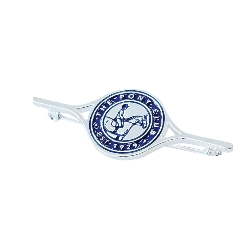 Equetech Official Pony Club Signature Stock Pin in Silver