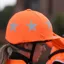 Equi-Flector Hat Cover in Orange