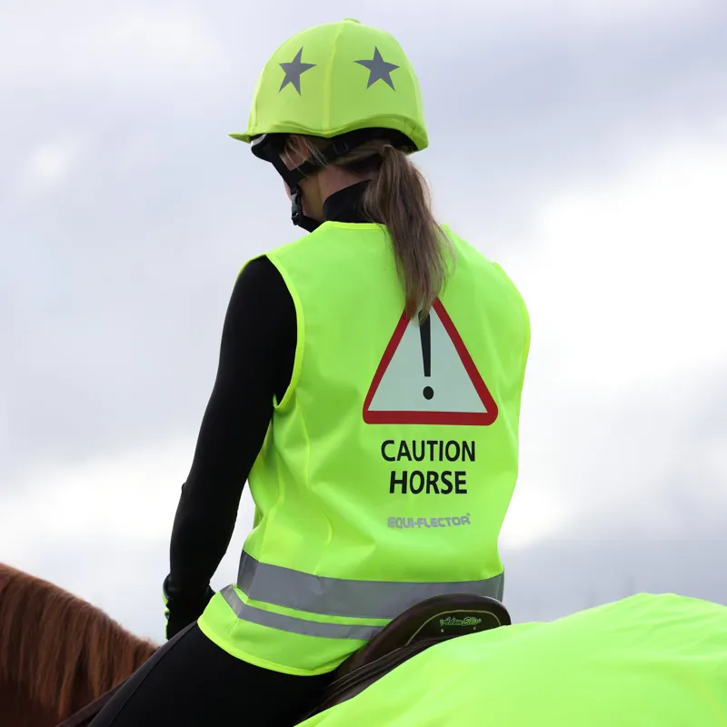 Equi-Flector Safety Vest in Yellow-3