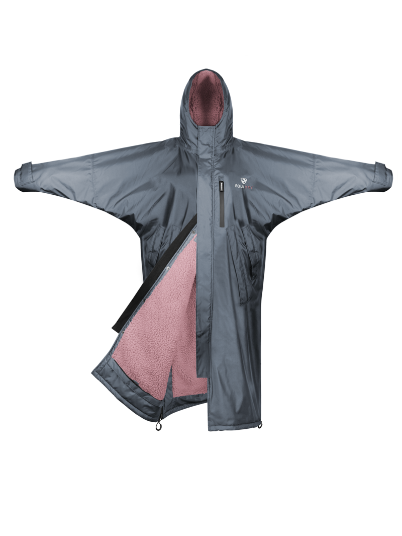 Equidry Evolution All Rounder Junior in Charcoal and Pale Pink