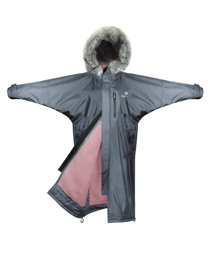 Equidry Evolution All Rounder Junior in Charcoal and Pale Pink-5