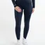 Equidry Water Repellent Leggings in Navy