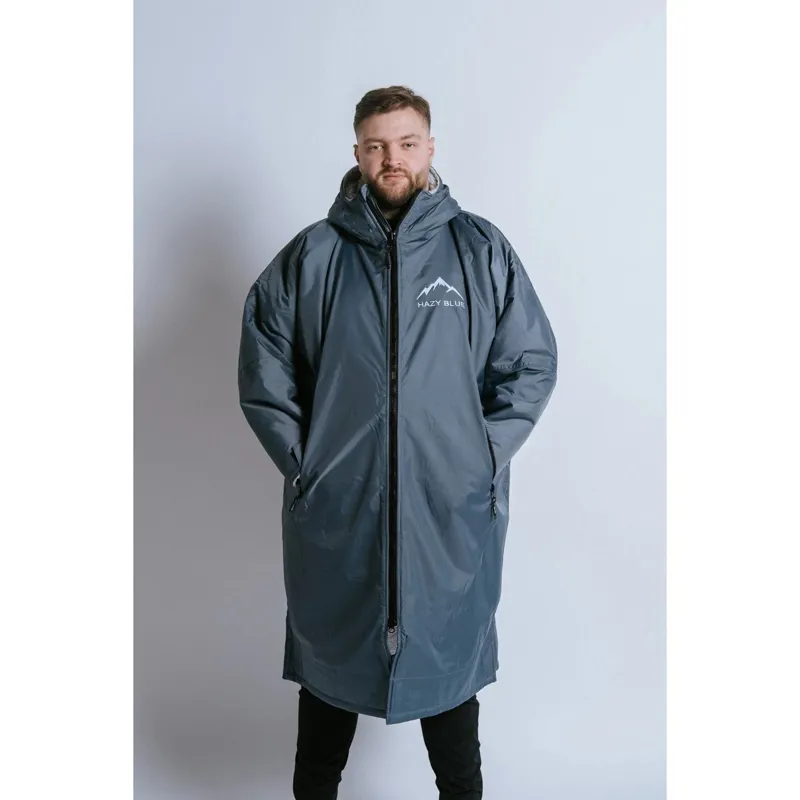 Hazy Blue Newquay All Weather Robe Adults in Teal