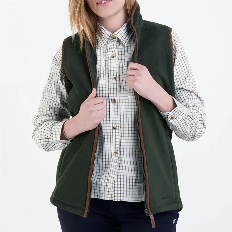 Hazy Blue Sofia Ladies Gilet in Green-1