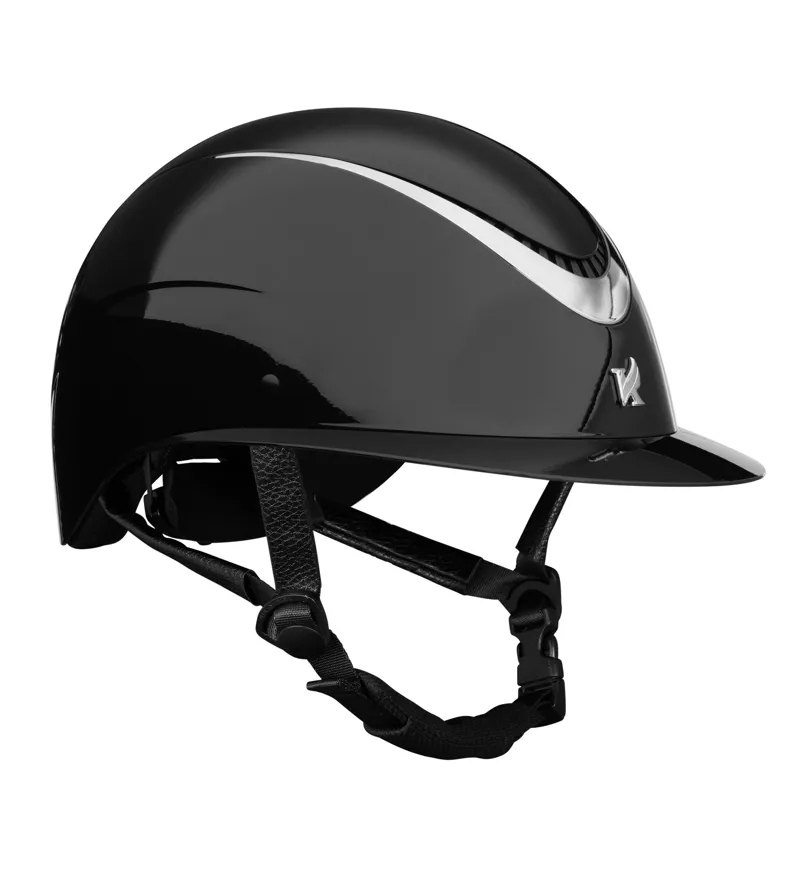 Karben Alina WP Ellipse Riding Hat in Black and Gun Metal