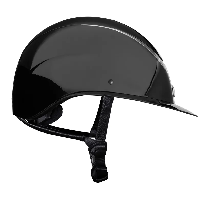 Karben Alina WP Ellipse Riding Hat in Black and Gun Metal-3
