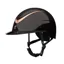 Karben Alina WP Ellipse Riding Hat in Black and Rose Gold