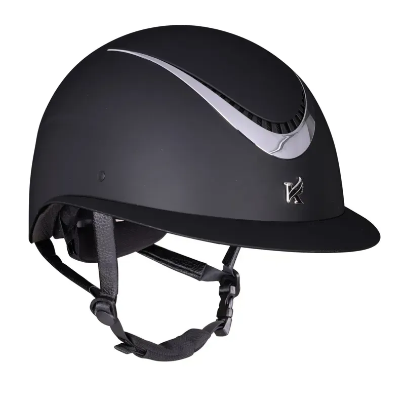 Karben Elisa WP Ellipse Riding Hat in Black/Silver-1