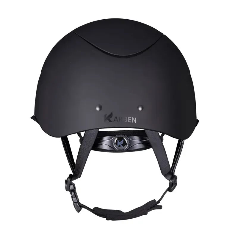 Karben Elisa WP Ellipse Riding Hat in Black/Silver-3