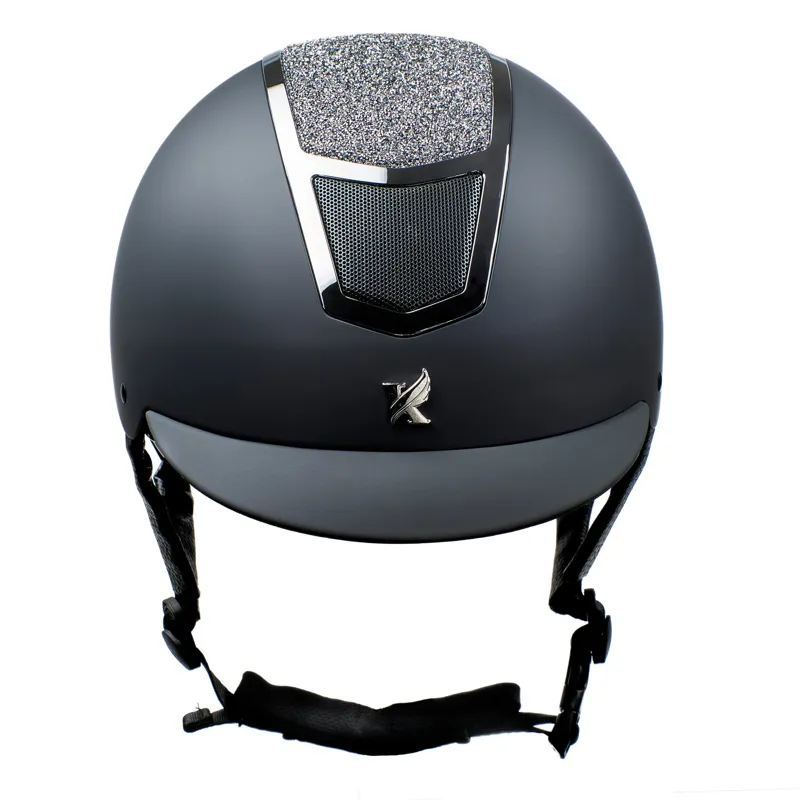 Karben Valentina Riding Hat in Grey and Silver
