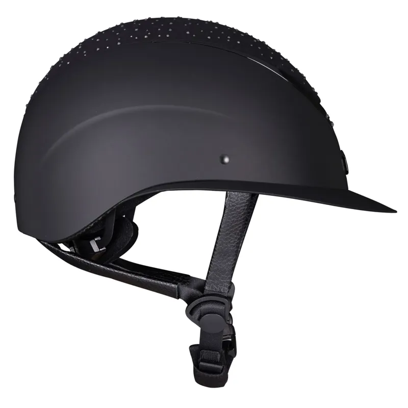 Karben Viola WP Ellipse Riding Hat in Black-4
