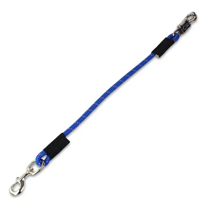 KM Elite Elastic Stable/Trailer Ties in Royal Blue