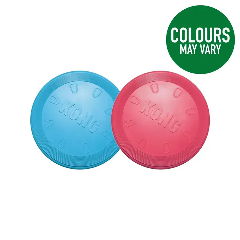 Kong Puppy Flyer Small in Assorted Pink and Blue