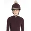 LeMieux Classique Pom Hat Silk in Damson