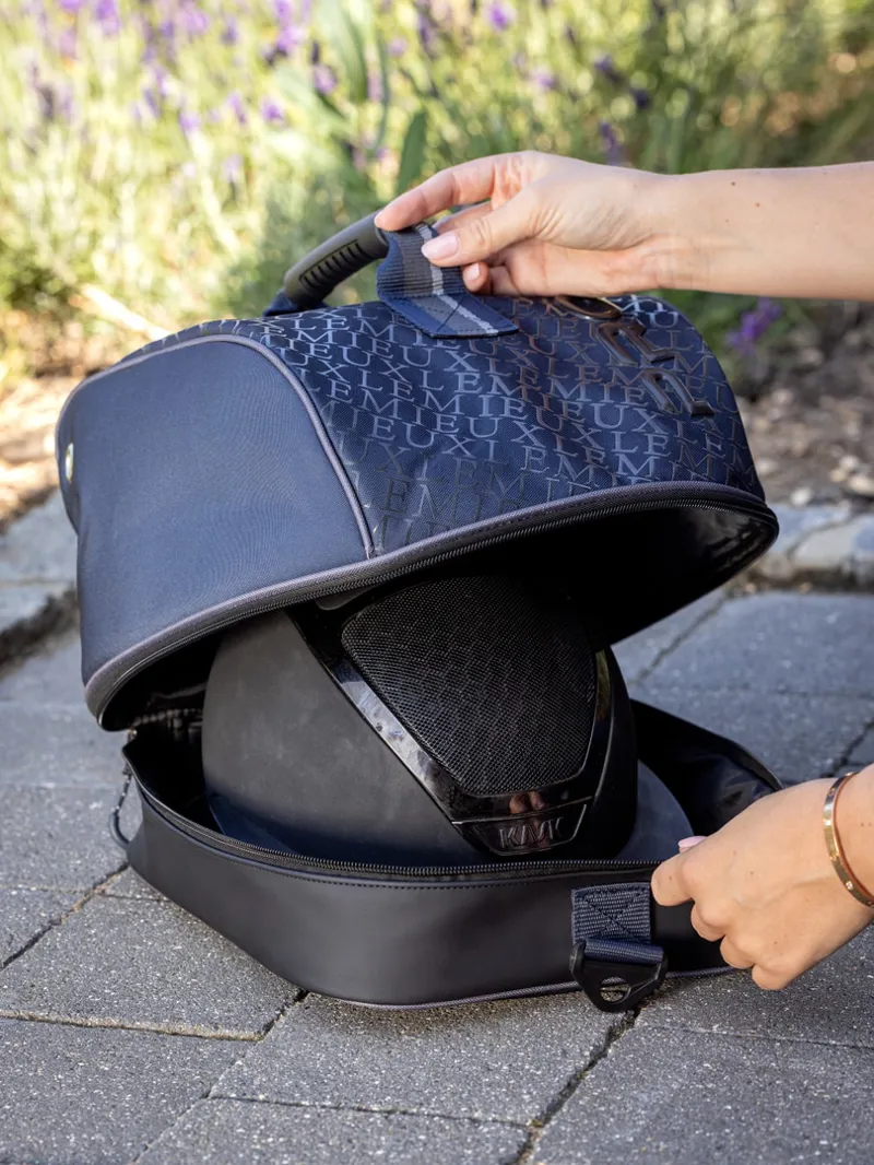 LeMieux Elite Pro Hat Box in Navy-1