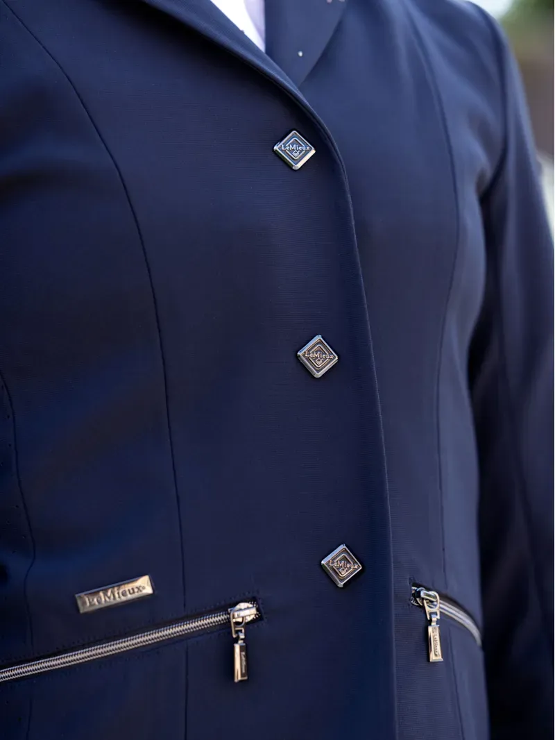 LeMieux Junior Pro Show Competition Jacket in Navy-3