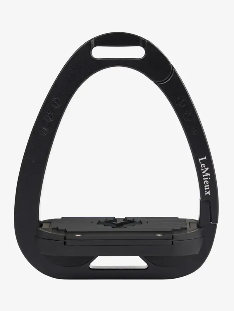 LeMieux Junior Vector Balance Stirrups in Black-1