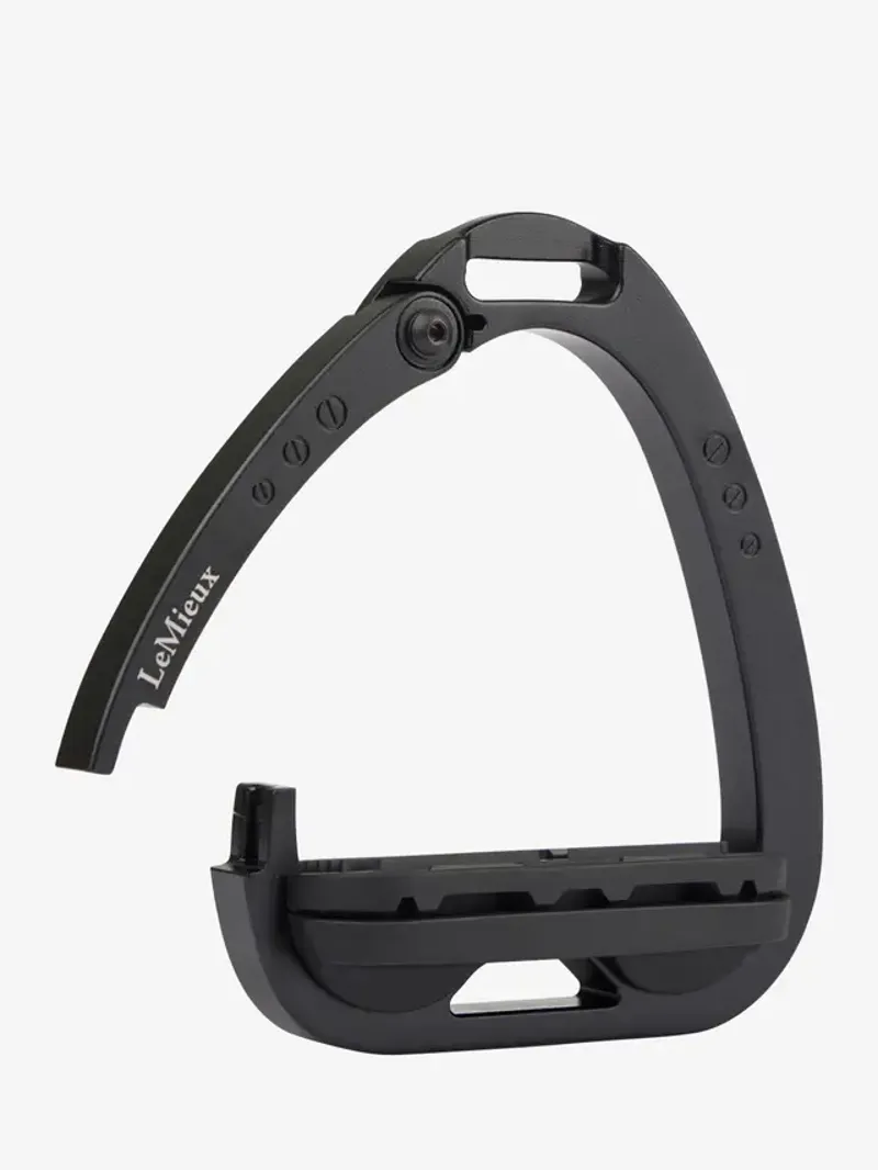 LeMieux Junior Vector Balance Stirrups in Black-3