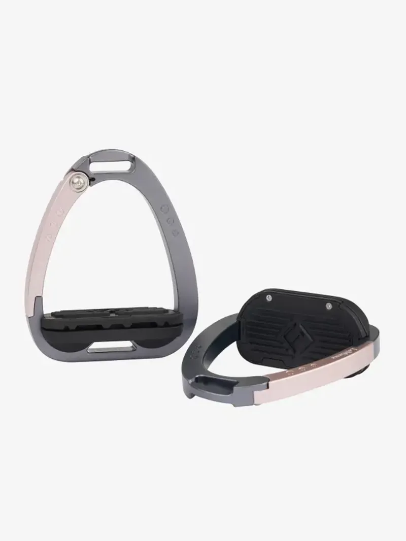 LeMieux Junior Vector Balance Stirrups in Rose Gold