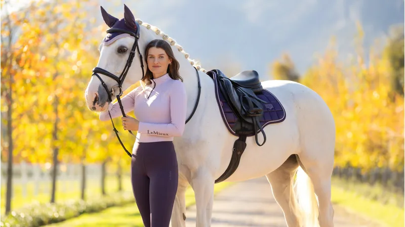 LeMieux Loire GP Square in Juniper-2