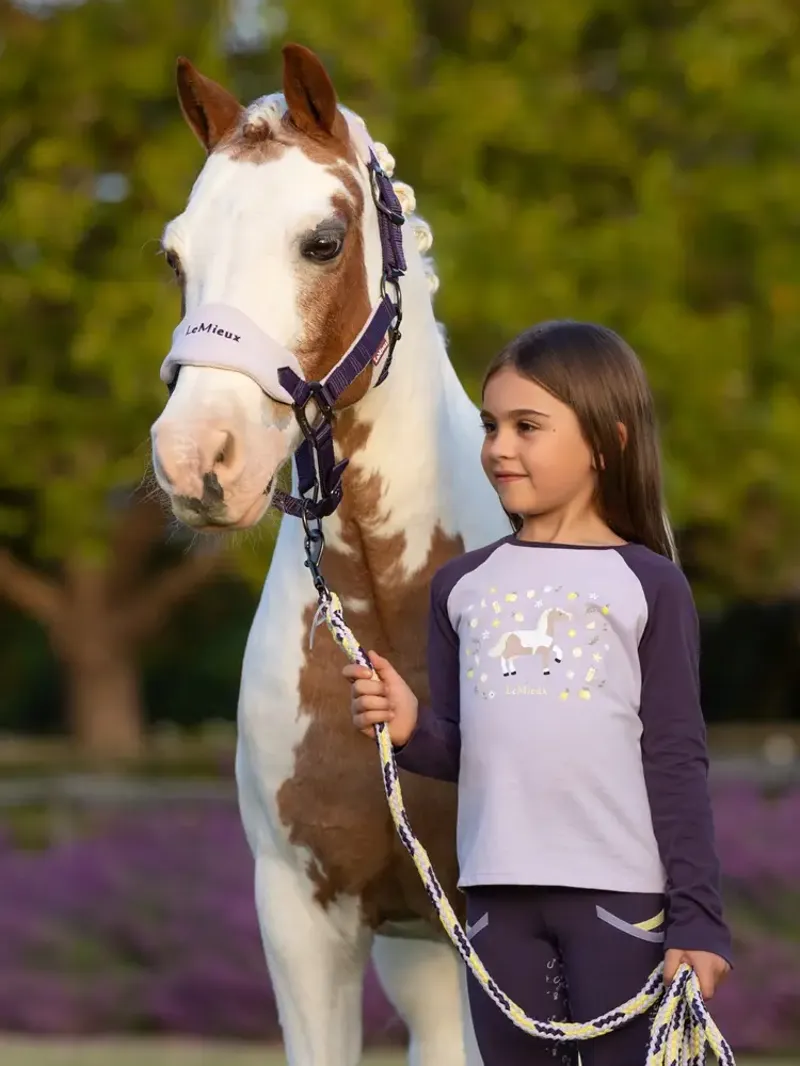 LeMieux Mini Vogue Headcollar and Rope in Juniper-1