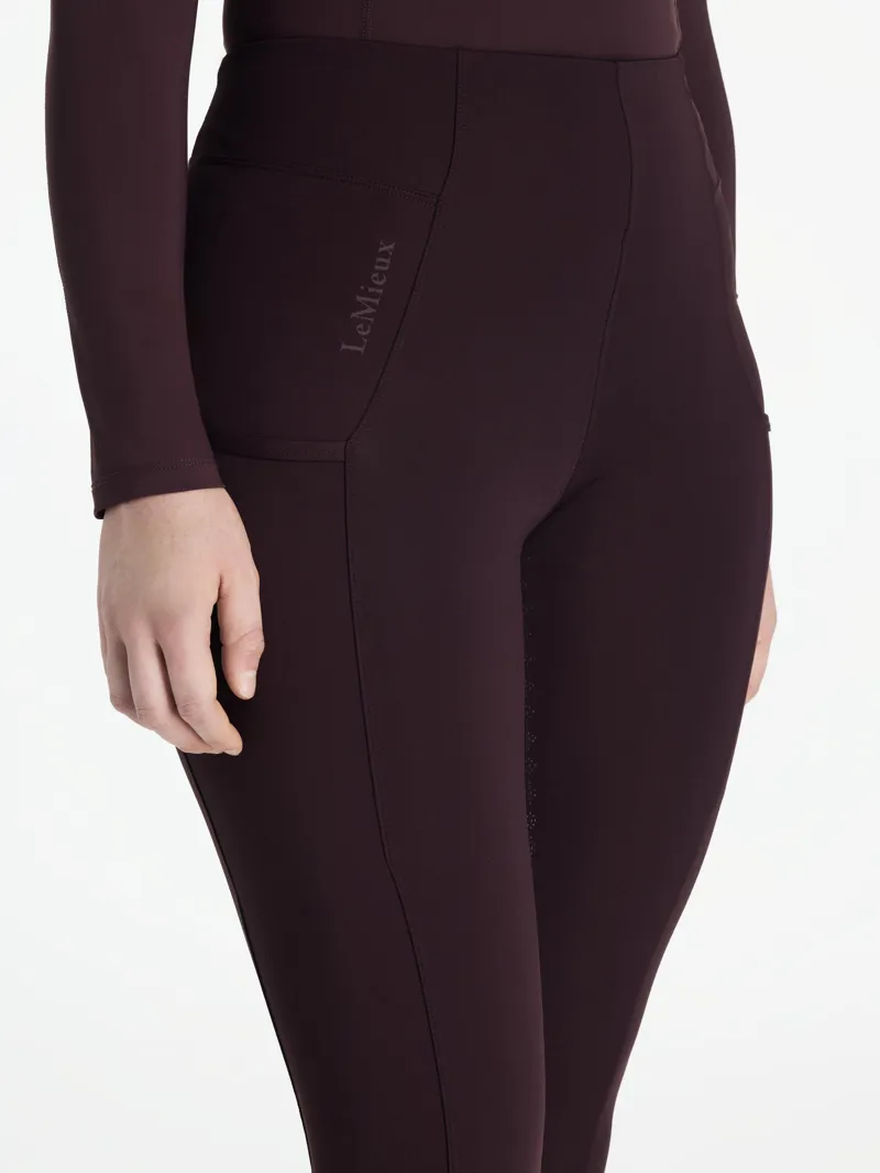 LeMieux Naomi Pull On Breeches in Damson-3
