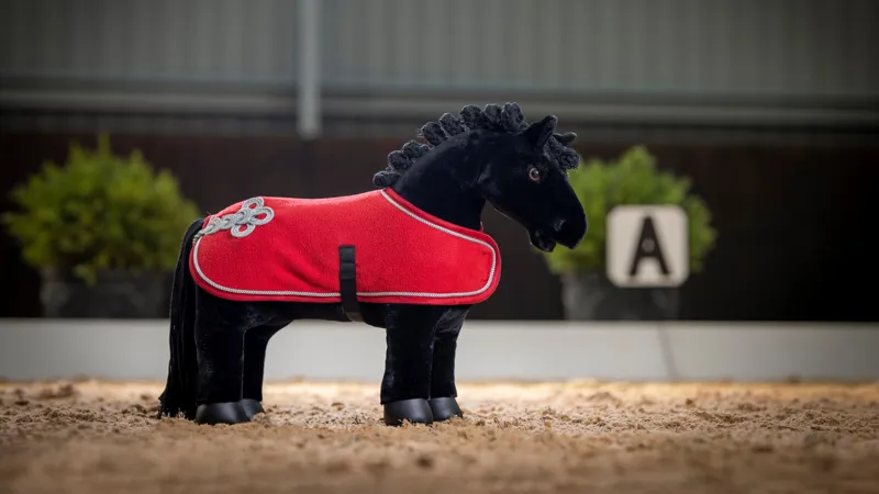 LeMieux Toy Pony Show Rug in Chilli Red-1