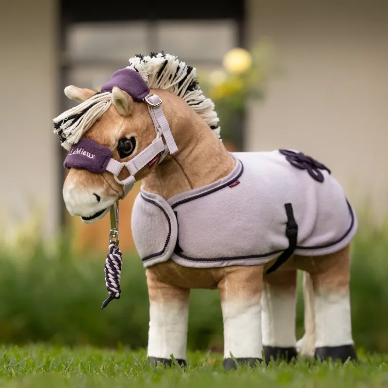 LeMieux Toy Pony Show Rug in Lilac-1