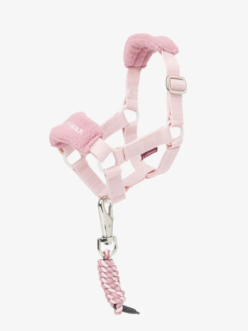 LeMieux Toy Pony Vogue Headcollar and Leadrope in Blossom Pink