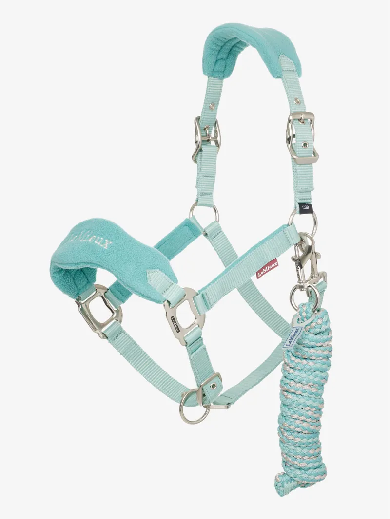 LeMieux Vogue Headcollar and Leadrope in Lagoon