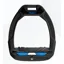 Flex On Safe-On Inclined Ultra Grip Safety Stirrups In Black/Black/Light Blue