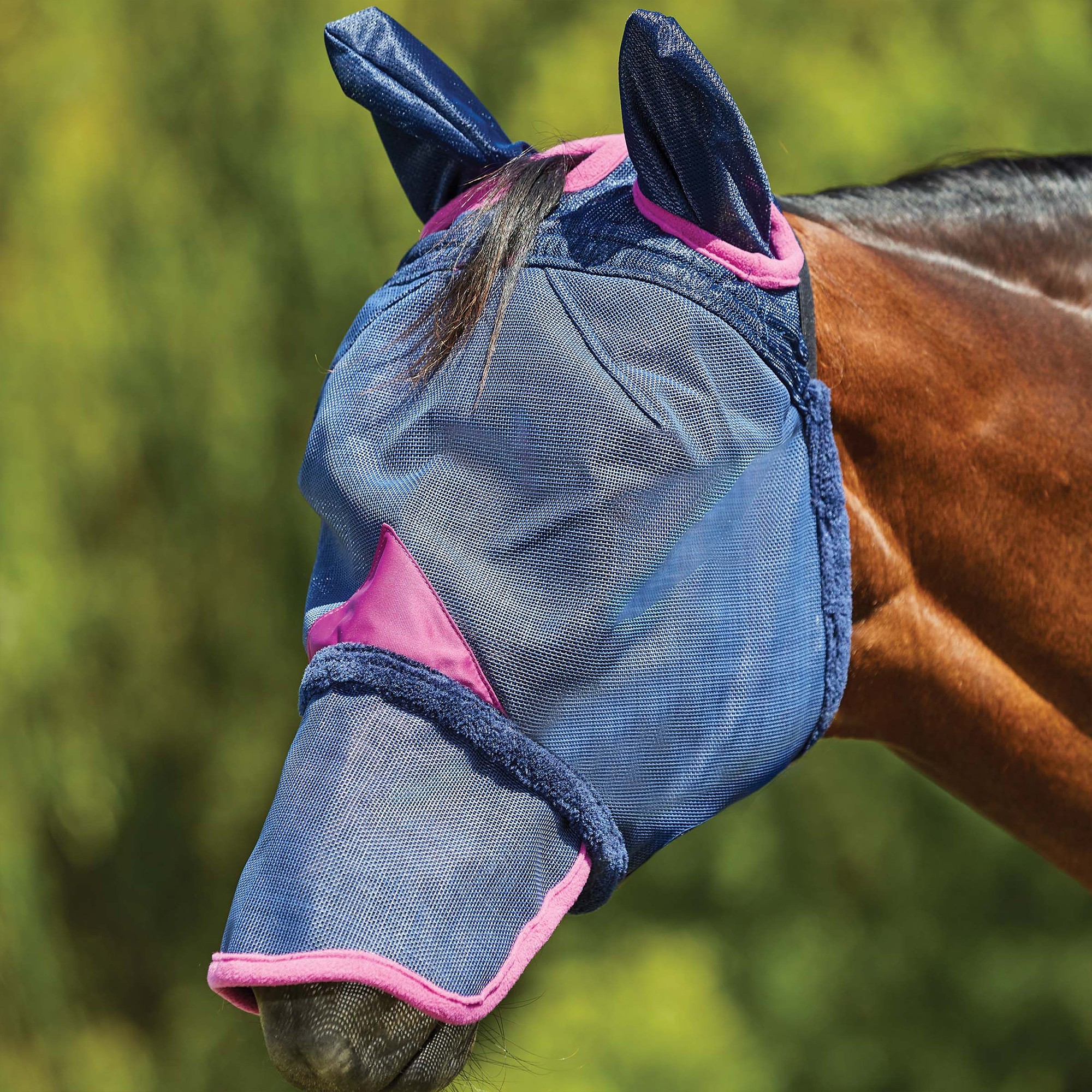 Weatherbeeta Comfitec Durable Mesh Fly Mask with Ears & Nose 