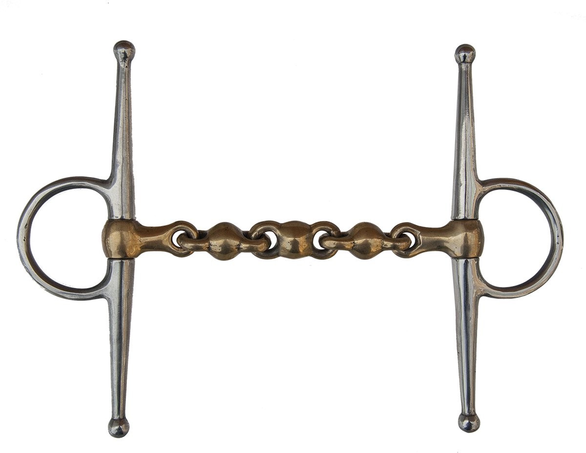 4.5" 5.5" or 6" 5" Shires Full Cheek Waterford Snaffle 