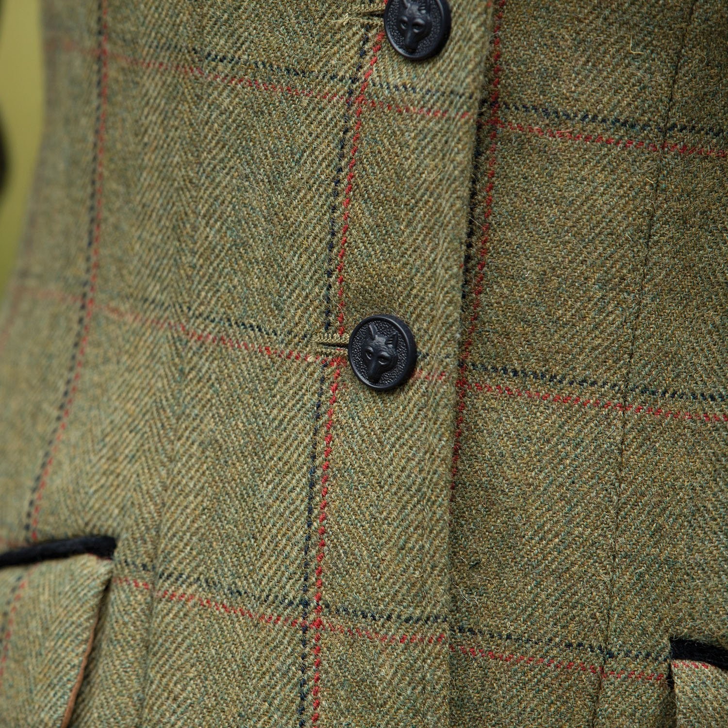 Equetech Launton Deluxe Tweed Riding Jacket - Townfields Saddlers