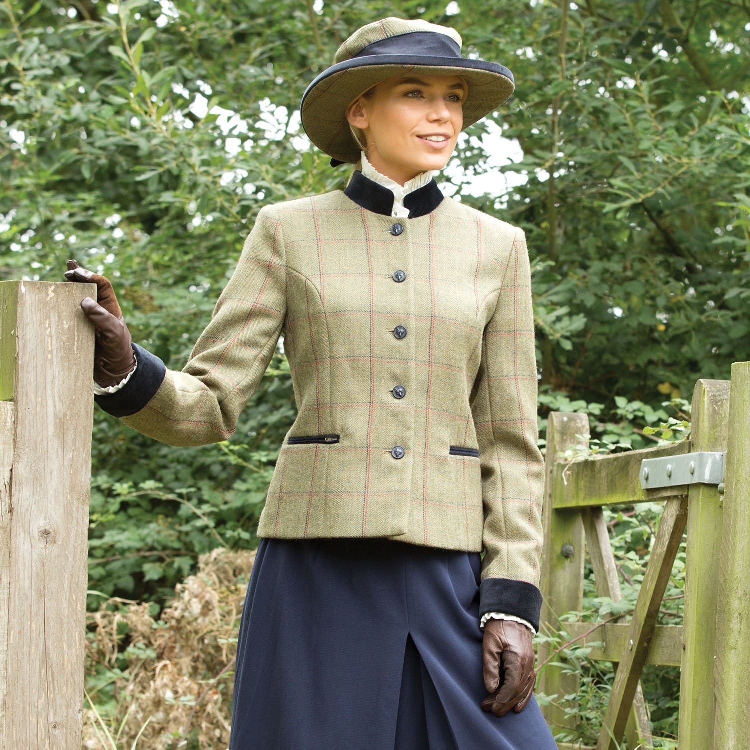 Equetech Launton Deluxe Tweed Leaders Jacket and Hat - Townfields Saddlers