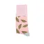 Miss Sparrow Leaves Socks in Dusky Pink 