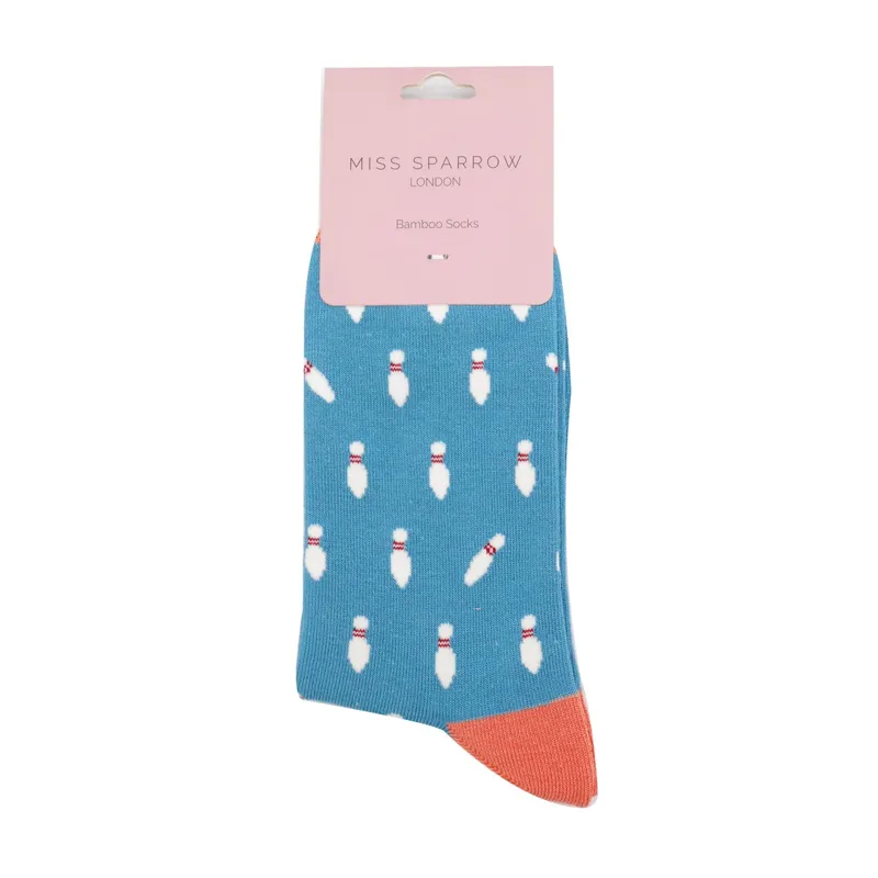 Miss Sparrow Skittles Socks in Blue