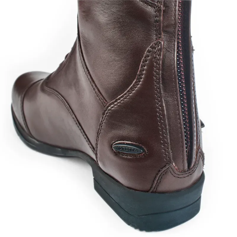 Moretta Gianna  Tall Riding Boots - Tall Height in Brown-7