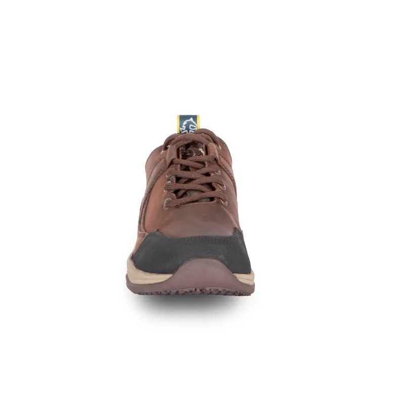Moretta Norvara XGRIP Trainers in Brown-2