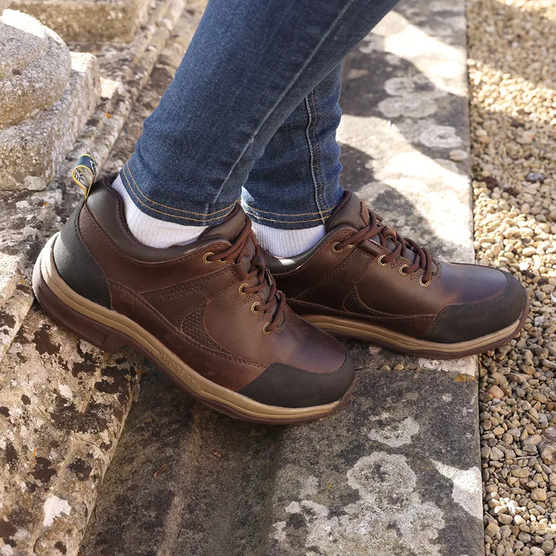 Moretta Norvara XGRIP Trainers in Brown-6