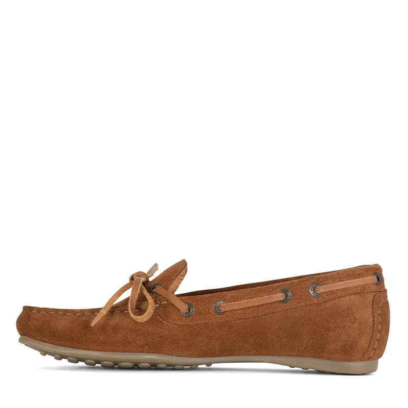 Moretta Sofia Moccasins in Tan-1